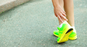 sports injury - ankle sprain